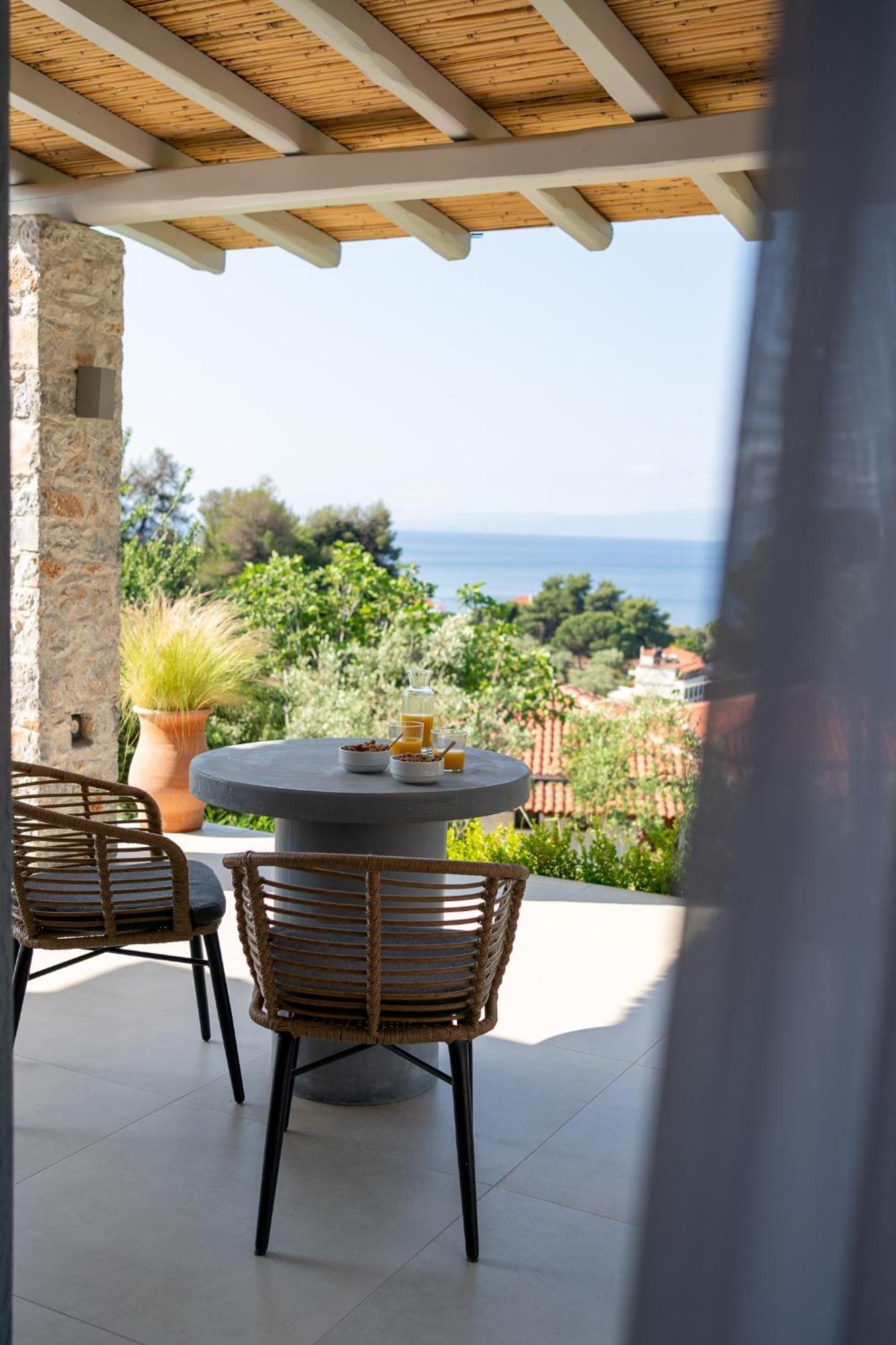 Stone Build Suite With Private Pool Kolios Exterior photo